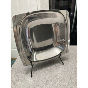 Vintage Square Stainless Steel Bowl